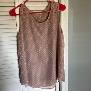 blush pink tank